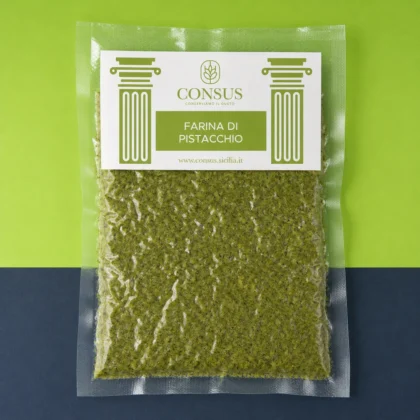 Farina di pistacchio di Sicilia in busta sottovuoto Consus Sicilia
